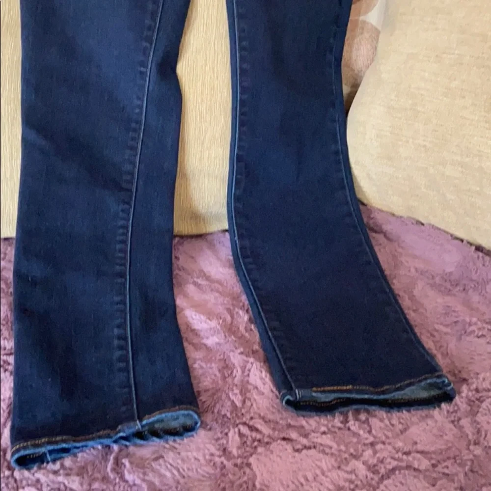 Levi’s Jeans Mid Rise Skinny Dark Blue Denim Jeans stretch sz 4 W27 L30 - Picture 6 of 16